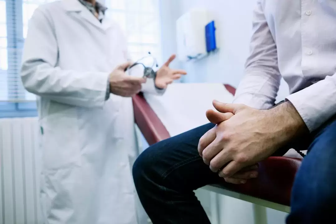 Visiting a doctor to improve potency